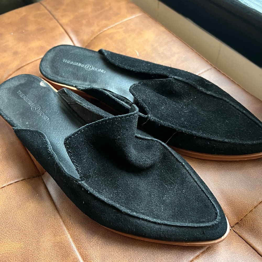 EUC Treasure & Bond Callie-Lea Mule - Black - 7M